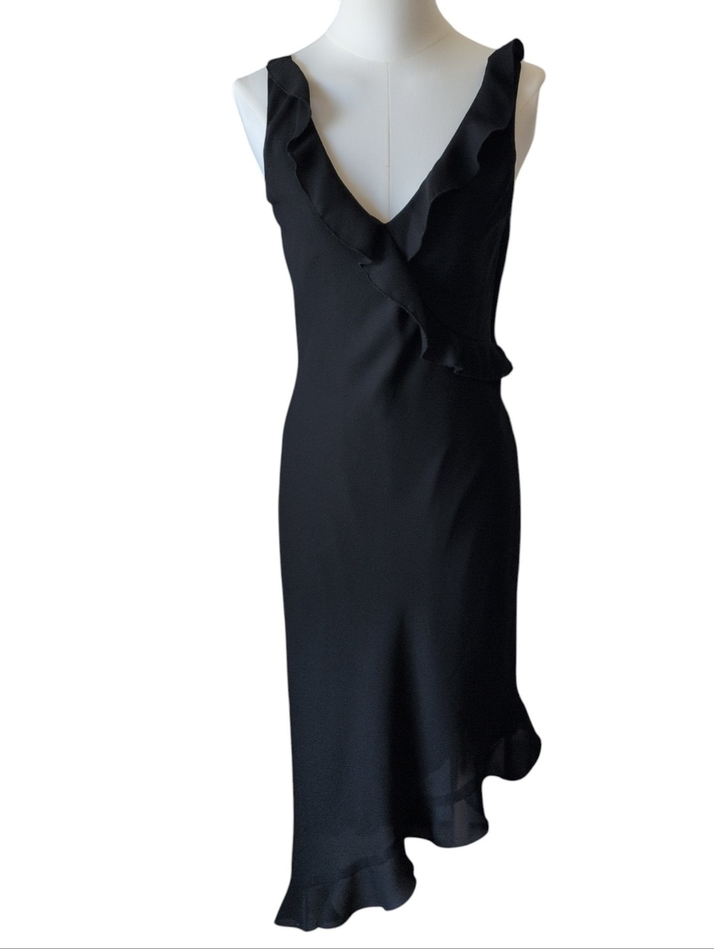 Vintage City Triangles black formal Midi Dress